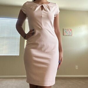 Express pink dress